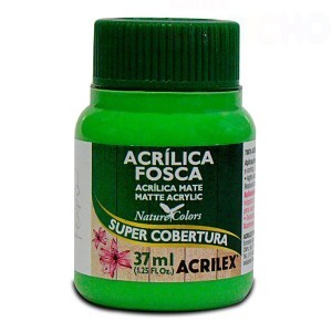 TINTA ACRILICA FOSCA 37ML VERDE FOLHA ACRILEX