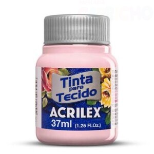 TINTA TECIDO 37ML ROSA CANDY ACRILEX