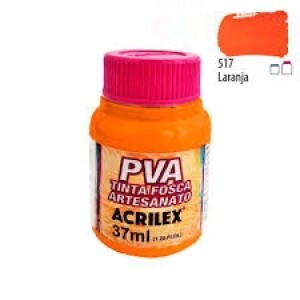 TINTA PVA 37ML LARANJA ACRILEX