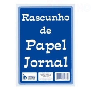 BLOCO DE RASCUNHO PAPEL JORNAL 50 FOLHAS TAMOIO