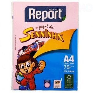 PAPEL SULFITE COLORIDO ROSA