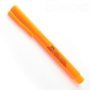 MARCA TEXTO GRIPPEN LARANJA