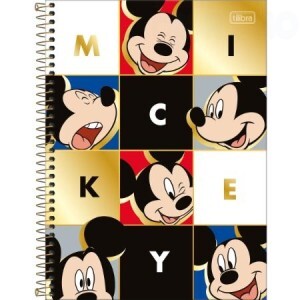 CADERNO 10 MATERIA MICKEY 160FOLHAS