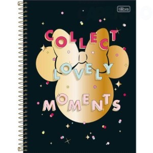 CADERNO 10 MATERIA MINNIE 160FOLHAS