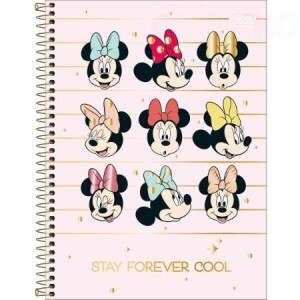 CADERNO 10 MATERIA MINNIE 160FOLHAS