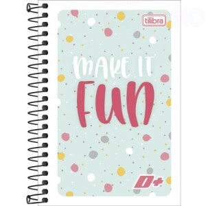 CADERNETA 1/8 96 FOLHAS LUNIX