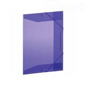 PASTA ELASTICO FINA LILAS