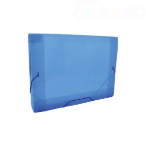 PASTA ELASTICO 55MM AZUL