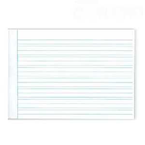 CAD CALIGRAFIA HORIZONTAL AZUL 48FLS