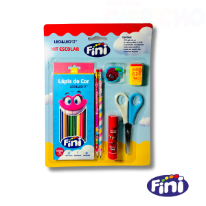 Kit Material Escolar Fini – Ideal para Crianças e Presentes