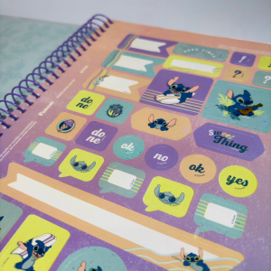 Caderno Escolar 10 Matérias Stitch – Capa 