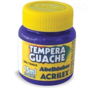 TINTA GUACHE 15ML VIOLETA ACRILEX