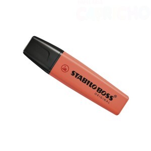 MARCA TEXTO STABILO BOSS CORAL